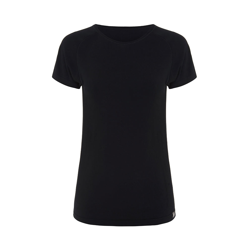 Black basic activewear T shirt Jilla Active
